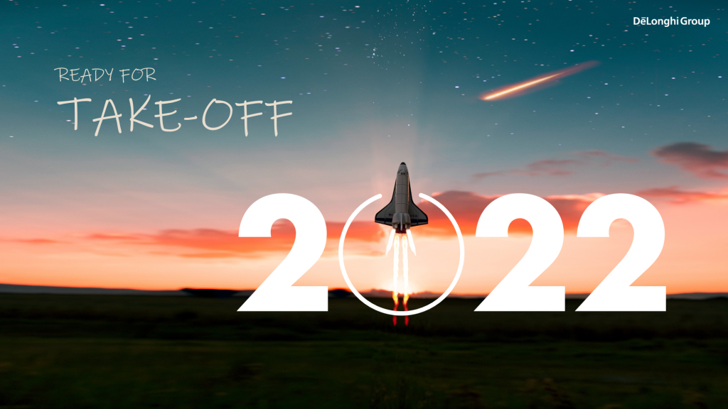 De'Longhi startet in das Geschäftsjahr 2022 voller Energie.